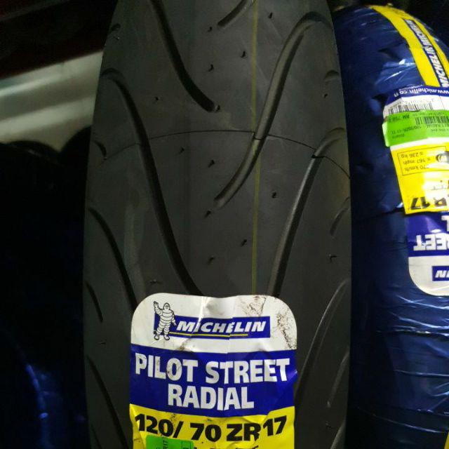 Tyre Michelin Pilot Street Radial 58w 1 70 17 Shopee Malaysia