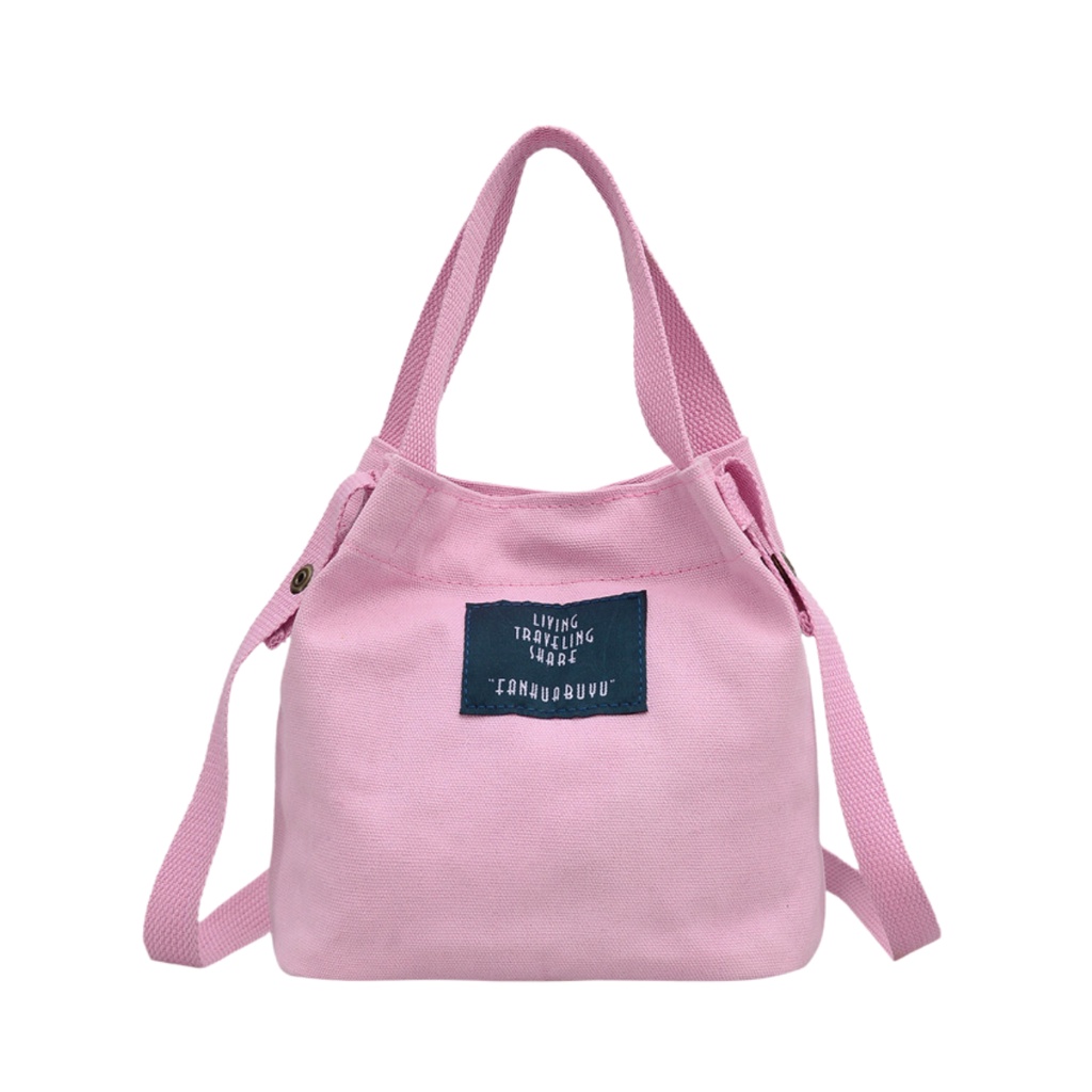 Canvas Shoulder Sling Bag | Beg Sandang Wanita Beg Silang Perempuan