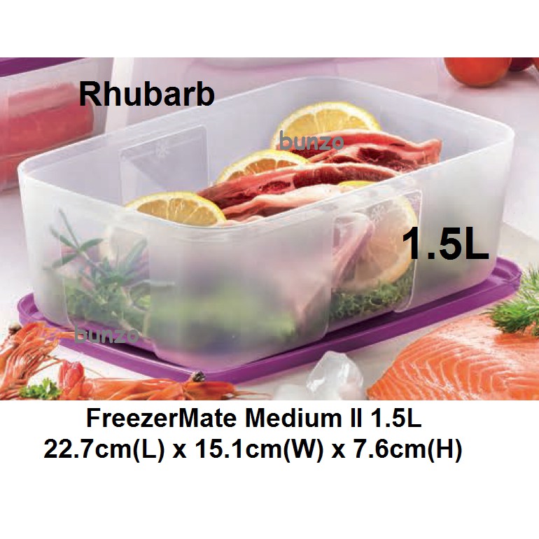 Tupperware Freezer Mate / FreezerMate Medium II 1.5L - 1pc