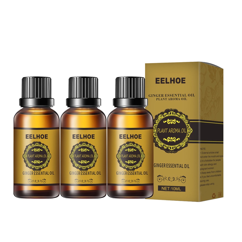 EELHOE Ginger Essential Oil Firming Slimming Big Belly Massage Oil Shaping Liquid Belly Shaping