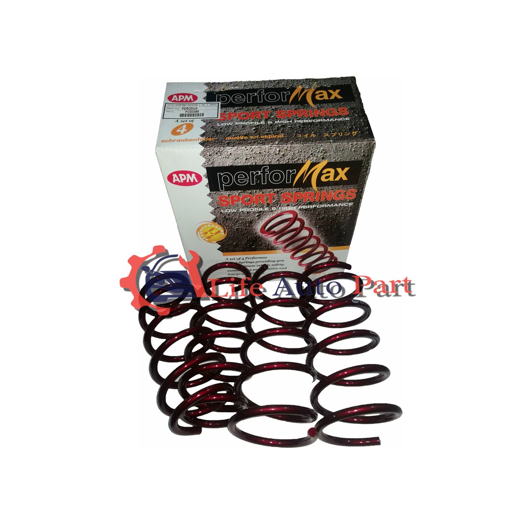 Myvi Sport Coil Spring APM (2005-2016) - 100% Original 