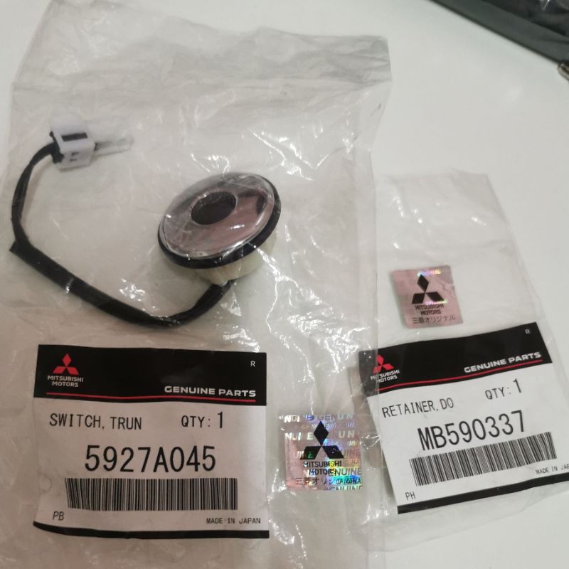 Evo X Trunk Switch Button Mitsubishi Lancer Inspira Shopee Malaysia
