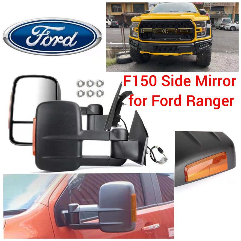 Ford Ranger F150 Side Mirror F150 accessories *Ready Stock* Shopee