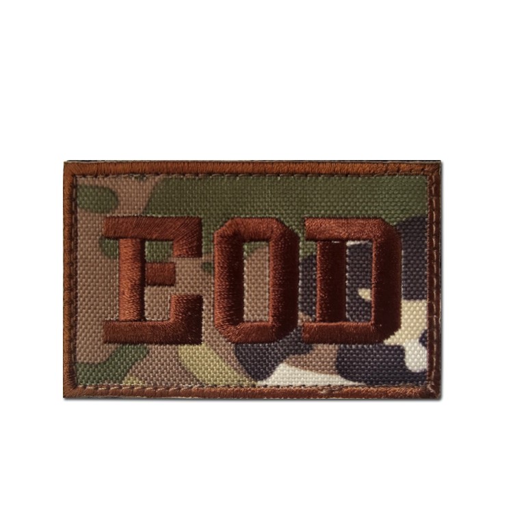 EOD Bomb Disposal Unit Special forces Embroidery Badge Armband Patch Tactical Morale Chapter Military Logo Outdoor Fashion Accessories Hook And Loop