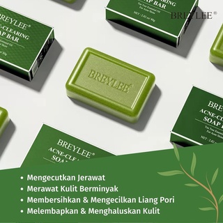 BREYLEE ACNE SOAP BAR - Sabun Cuci Muka untuk Jerawat/Minyak/Kulit