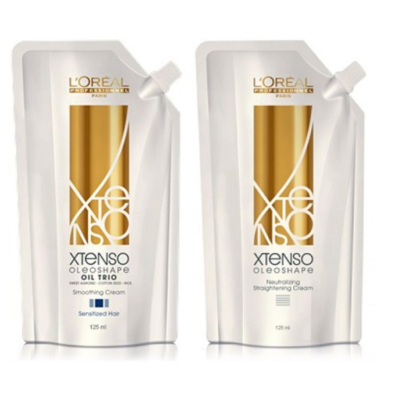 Loreal X Tenso Oleoshape Ubat Rambut Rebonding Straightening Cream Neutralizer 400ml Shopee Malaysia