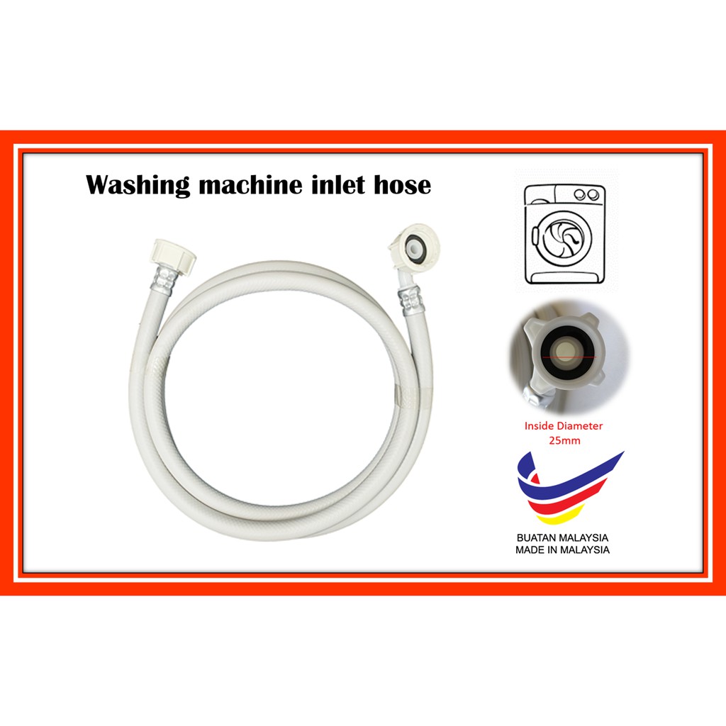 Front Load Washing Machine Inlet Hose 2 meter/3 Meter/4 Meter/5 Meter