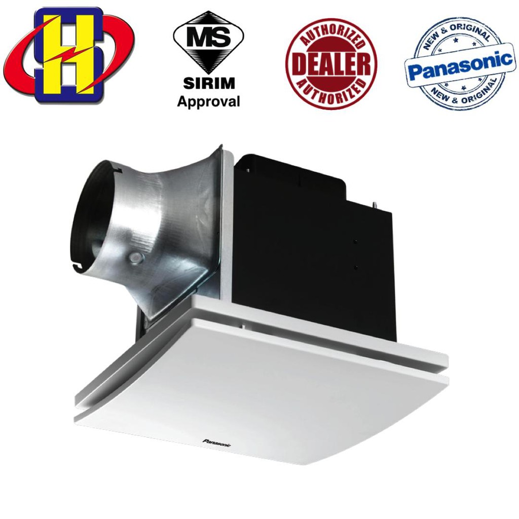 PANASONIC EXHAUST FAN 24CM CEILING MOUNT SIROCCO FV24CLMXVBHH (GREY