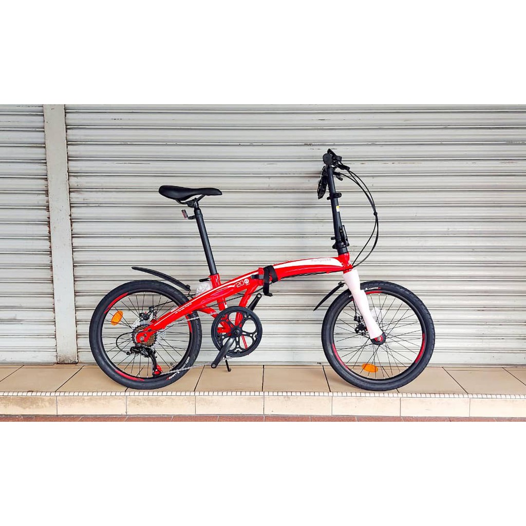 mongoose folding bike 20