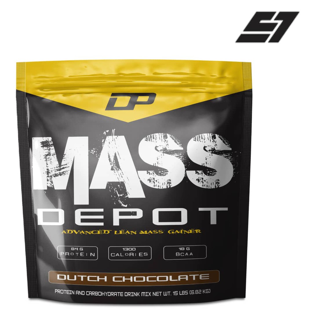 DP MASS DEPOT DUTCH CHOCOLATE 6.8KG WEIGHT GAINER/MASS PROTEIN ...