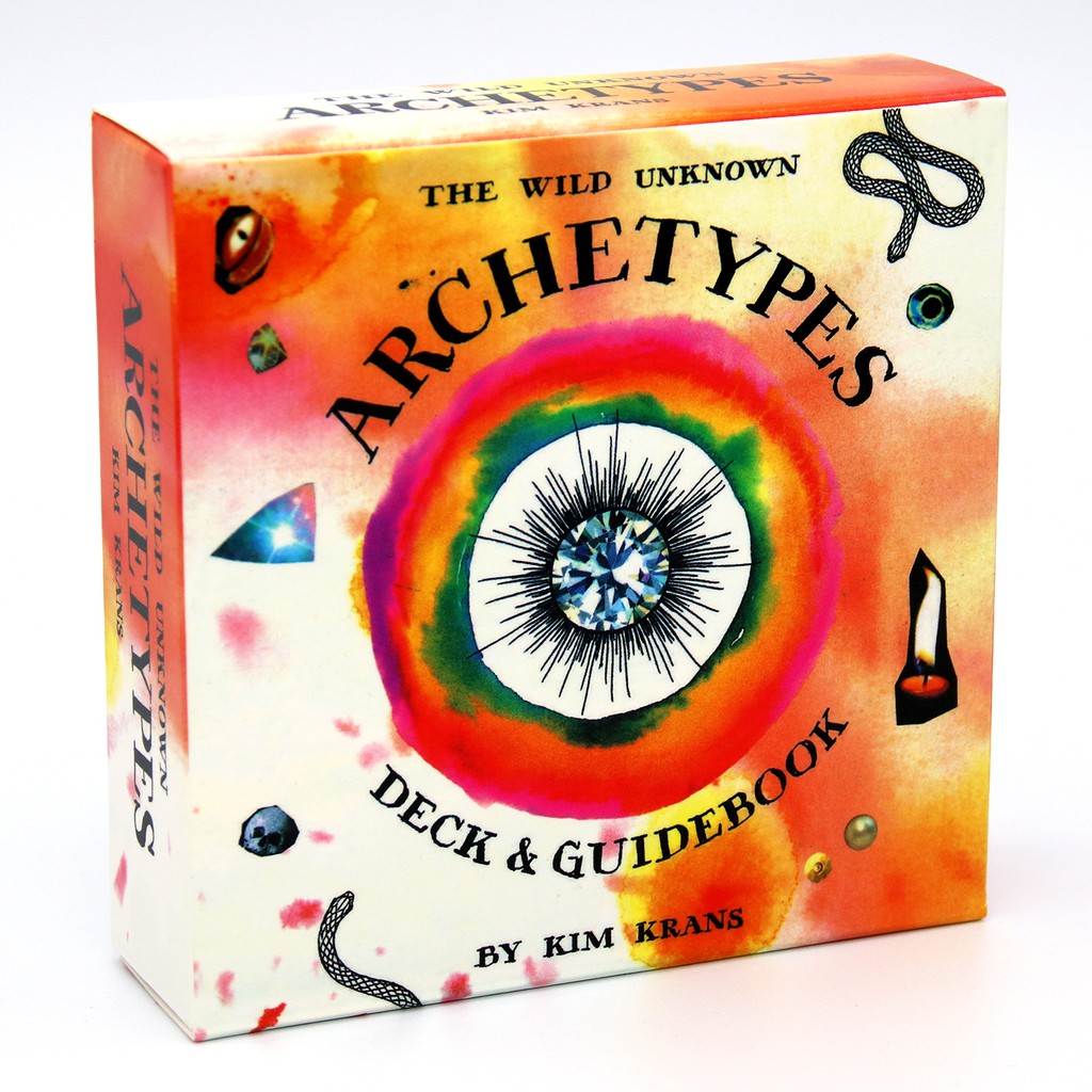 Quality Durable 78pcs Wild Unknown Archetypes Deck Guidebook By Kim Krans Circular Oracle Tarot Di Course Tutorial Gu... - Image 5