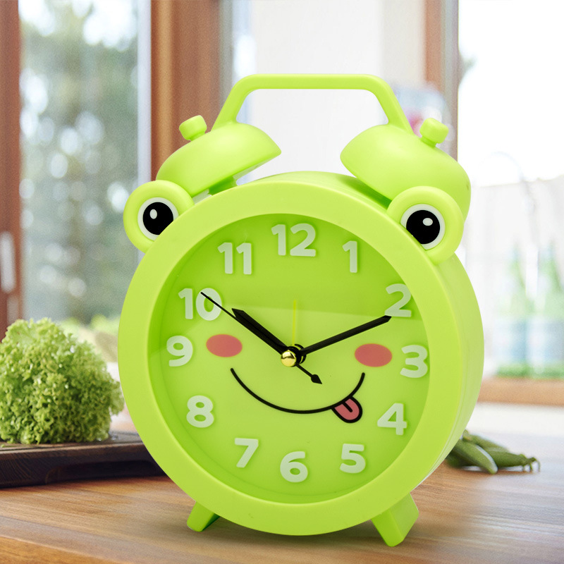 Creative frog alarm clock cute cartoon creative clock children's digital  clock electronics | Shopee Malaysia