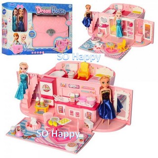 frozen doll house set