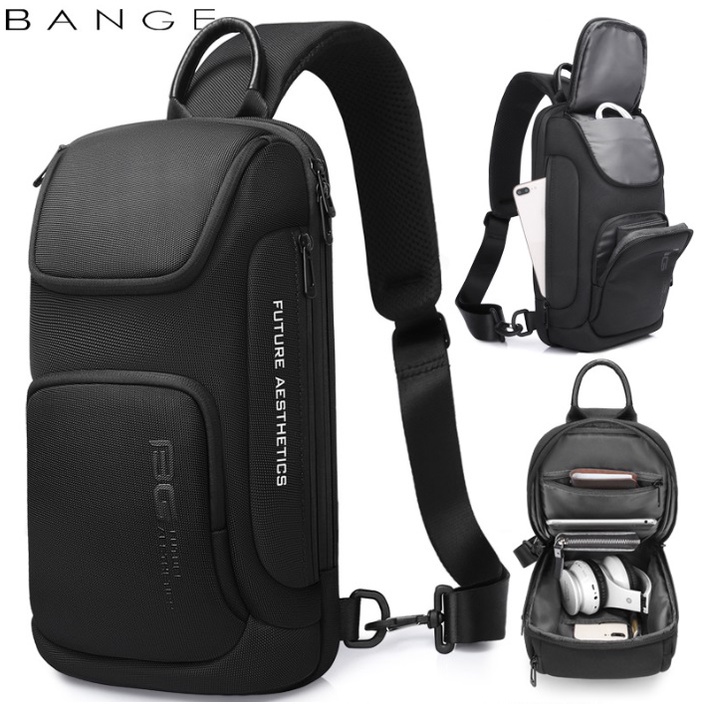 Bange Crossbody Bag chestbag Travel Bags | Shopee Malaysia