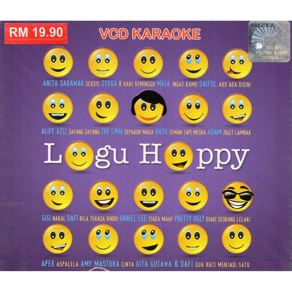 Lagu Happy( KARAOKE VCD ) [ ANITA SARAWAK SYUGA MAIA SAIFUL ALIFF AZIZ..]