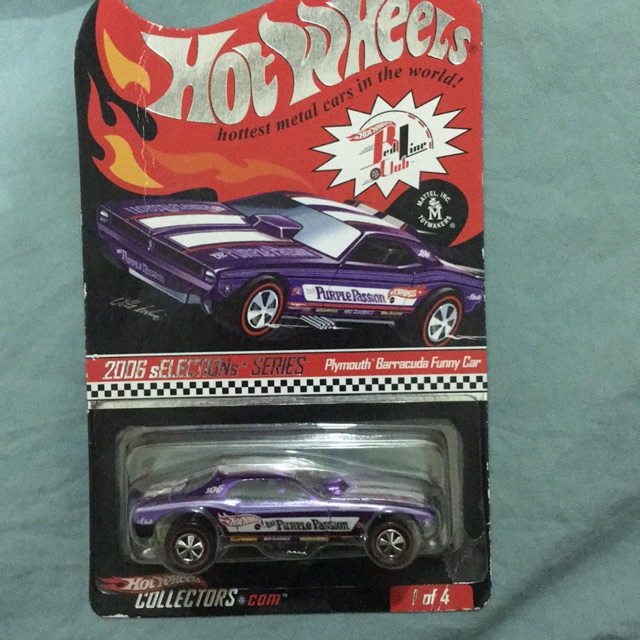 hot wheels plymouth barracuda funny car