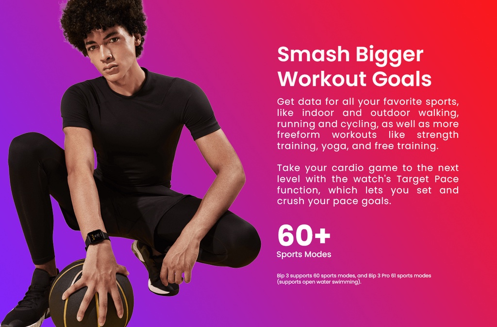 Amazfit Bip 3 With 1.69 Display Smartwatch (Official 1 Year Warranty) description image 7