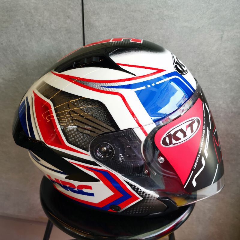 Kyt Nfj Honda Hrc Shopee Malaysia