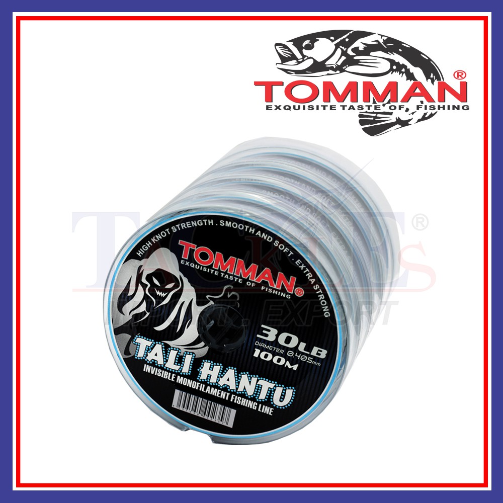 100m 6LB 50LB Tomman Line Tali Hantu Fishing Line Japan 100m 6LB 50LB Tomman Line Tali Hantu Fishing Line Japan