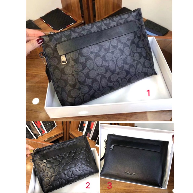 coach envelope clutch