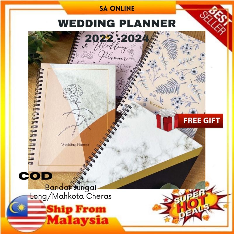 wedding planner /planner 2022/2023 /2024/ planner book / wedding