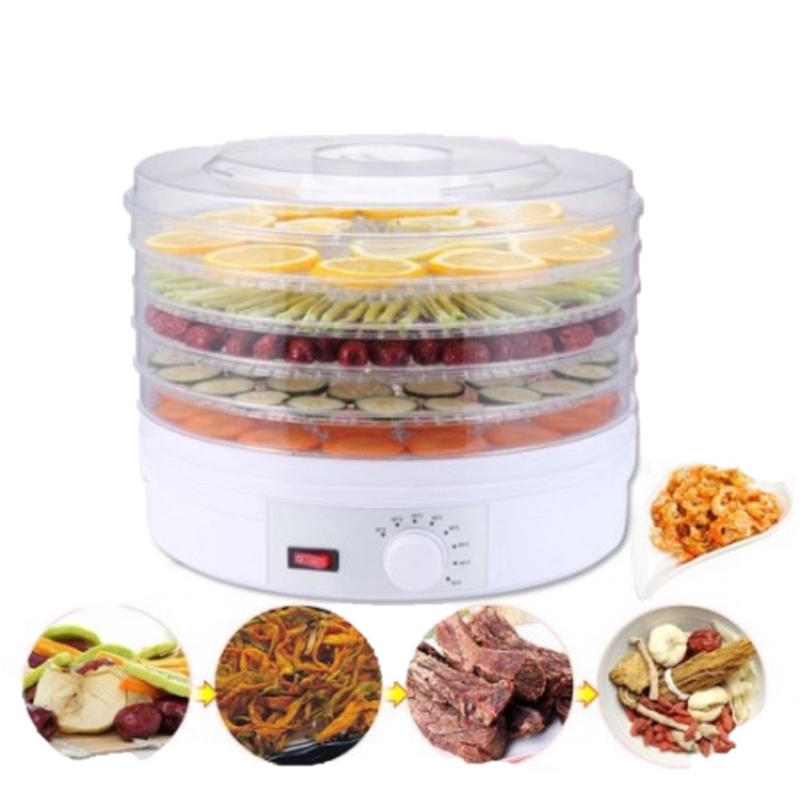 Food Fruit Dryer - 5 Layer Food Dehydrator Food Dryer Dry Small Snacks Dried Fruit Machine 28cm