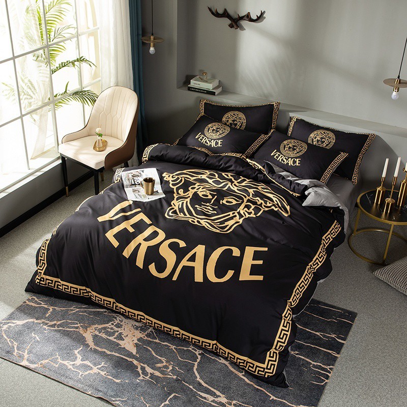New Luxury Versace Bedding Sets 2 Shopee Malaysia