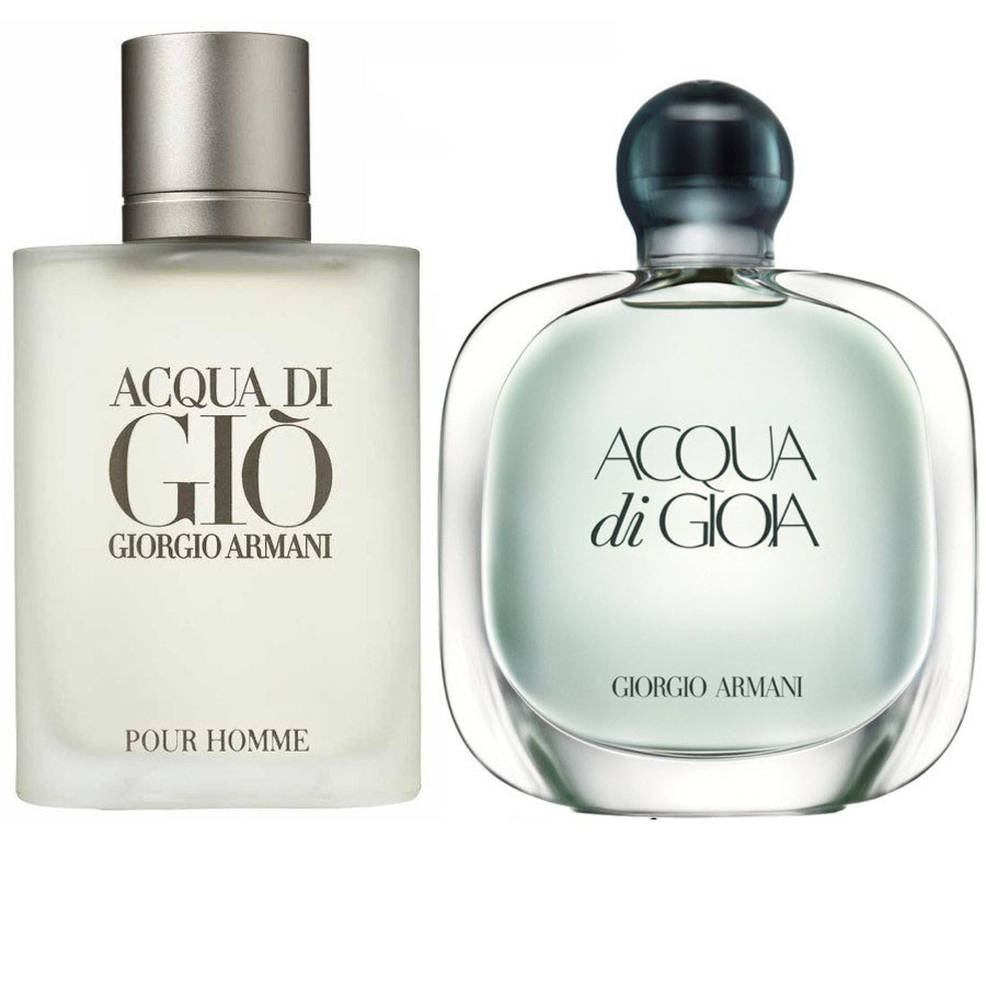ARMANI ACQUA DI GIO EDT MEN & GIOIA WOMEN 2PCS] Shopee