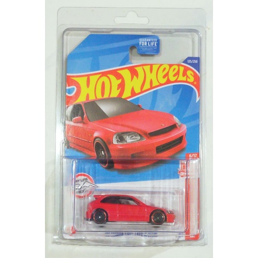 Hot Wheels Honda Civic Type R Ek9 Red Edition Honda Civic Ek9 Red Jdm Ready Stock 9457