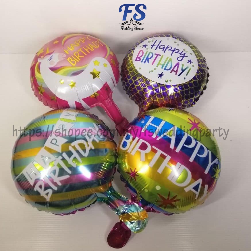 Foil Round Ballon/Belon Jenis Bulat/Surprise Gift/MT135圆形气球 