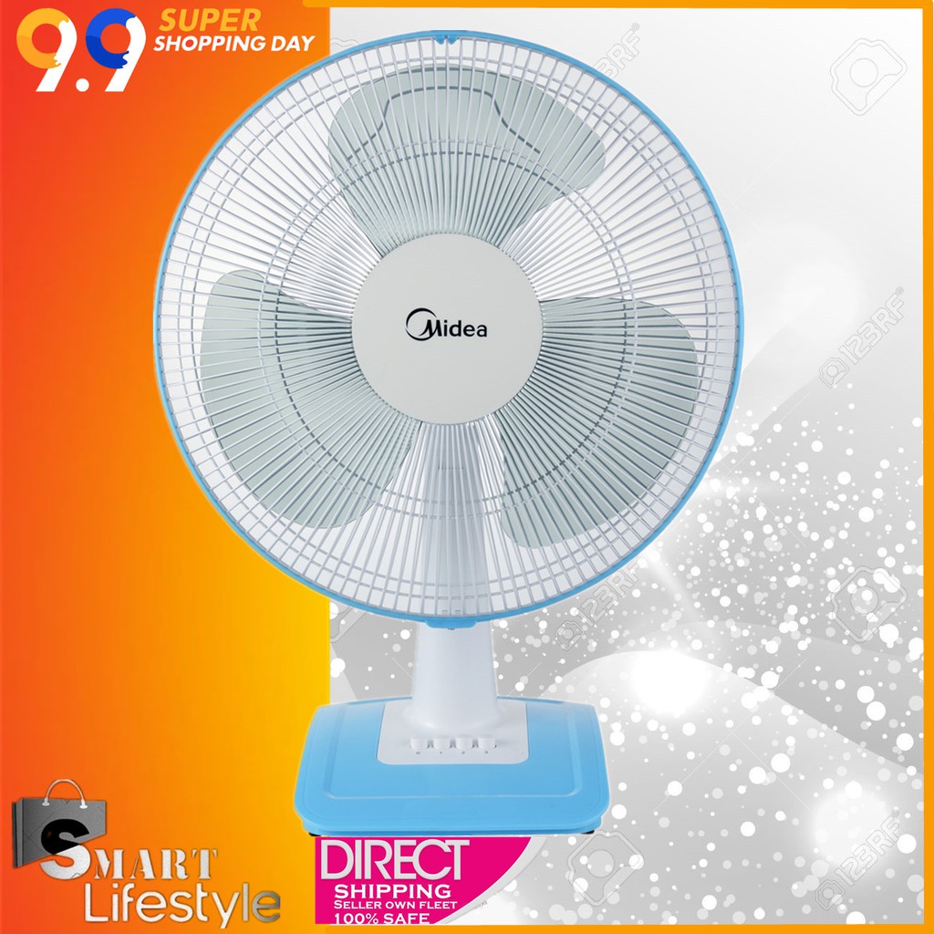 Midea 16 Table Fan Mf 16ft17nb Shopee Malaysia