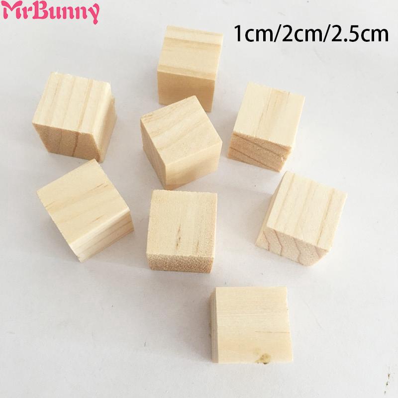 square wooden blocks