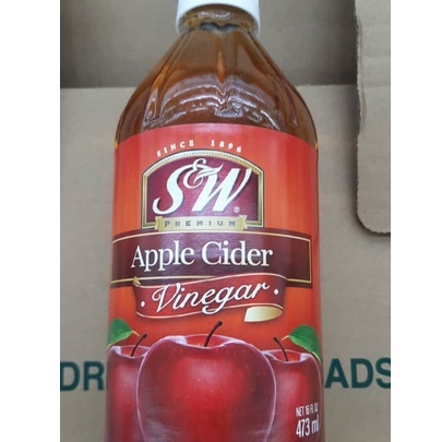 SW-Apple Cider Vinegar 473ml/SW-Cuka Sari Epal 473ml | Shopee Malaysia