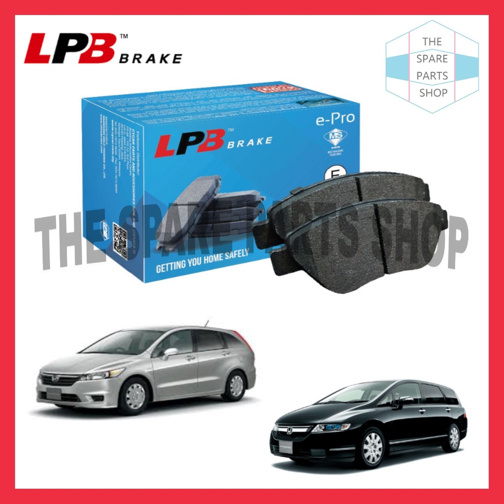 HONDA STREAM RN6 1.8 S7C ODYSSEY RB1 RB2 2.4 REAR LPB DISC BRAKE PAD