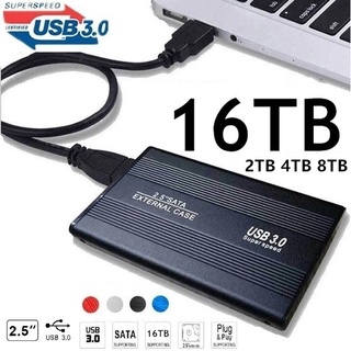 Black Blue 4t Mobile Hard Drive Type-cUSB3.1 Slim high-Speed Mobile Hard Drive 4T External Hard Drive for Computers laptops… 
