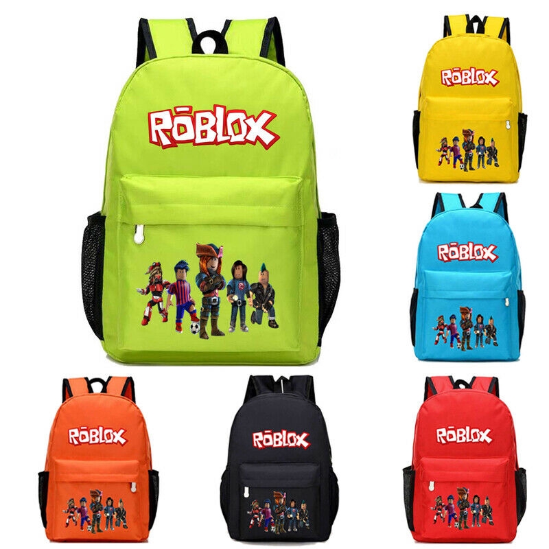 Boys Girls Cartoon Roblox Bags Kids School Bag Children Student Backpacks Shopee Malaysia - ordered a roblox school bag and it came from china