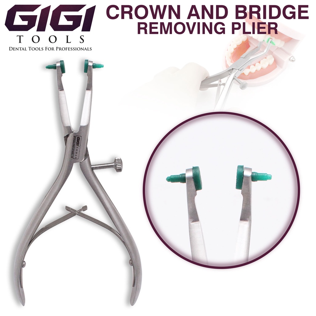 GIGI Tools Professional Orthodontics Dental Crown and Bridge Remover