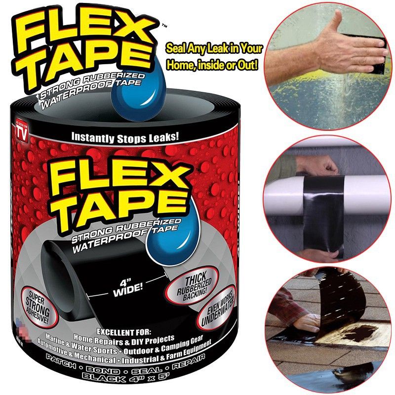 ORIGINAL FLEX TAPE Stop Leak Waterproof Adhesive Flexible Tape Tape