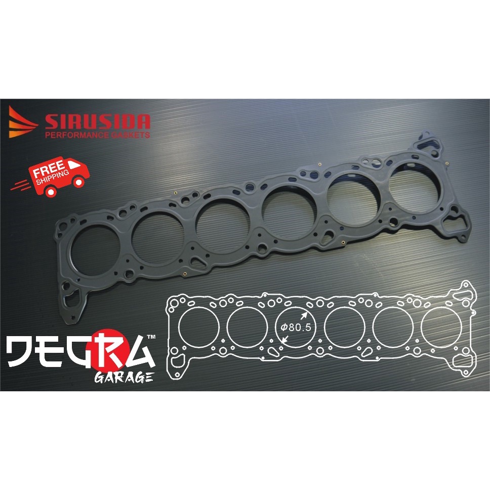 NISSAN RB20DET SIRUSIDA Performance Metal Head Gaskets Shopee Malaysia