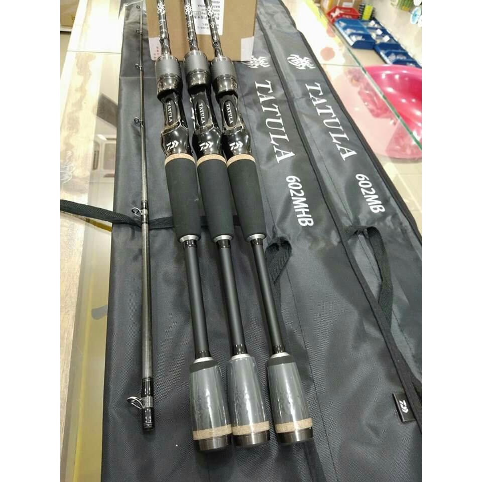 Daiwa Rod Daiwa 19 Tatula 662 Mhs 8 17lbs 6 6 Feet Spinning Rod Free Daiwa Rod Grip Shopee Malaysia