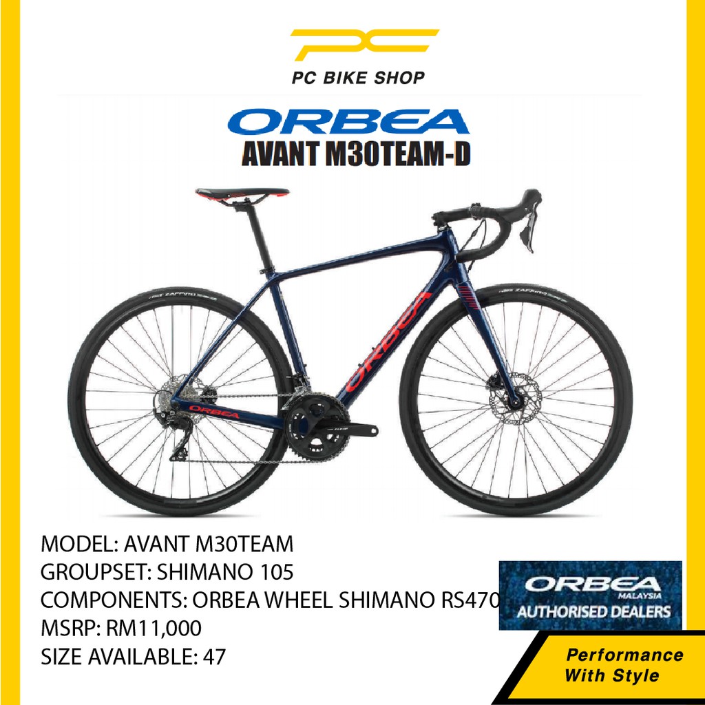 orbea avant carbon road bike