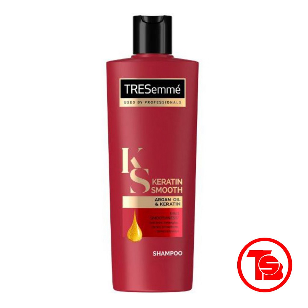 Tresemme Shampoo Keratin Smooth Salon Quality Hydrolyzed Keratin 340ml Shopee Malaysia 0973