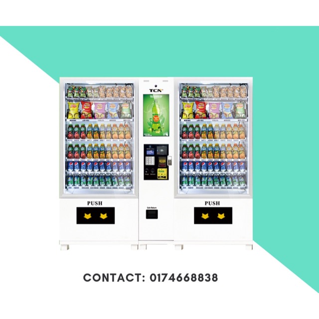 【Refurbished】 TCN Double combo Vending Machine Shopee Malaysia