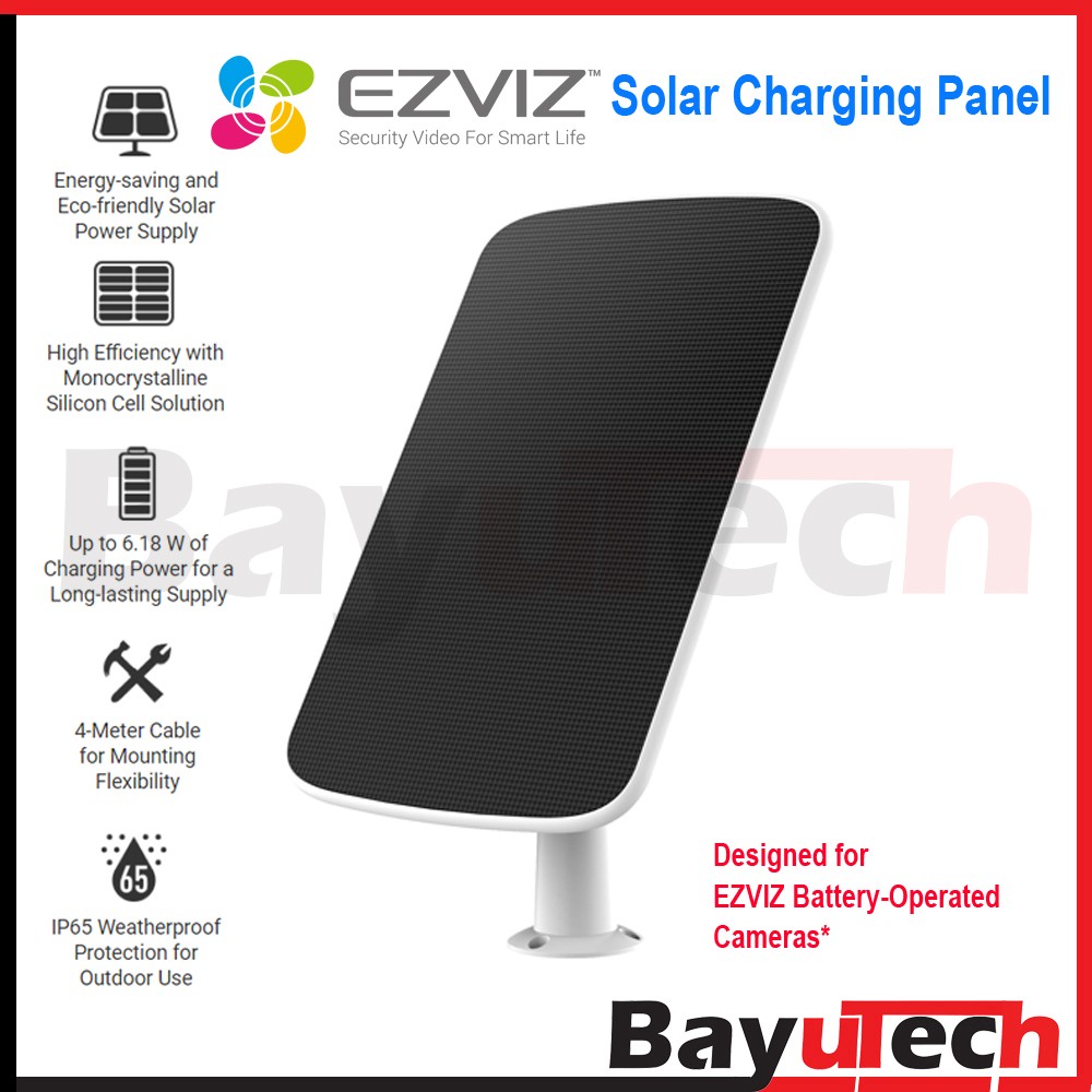 Ezviz Bc B B B Solar Panel C D Shopee Malaysia