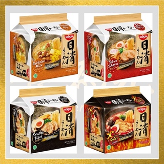 (Halal) Nissin Japanese Ramen Noodle Bag 日清 出前一丁拉面（五包装）