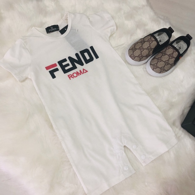 fendi baby romper