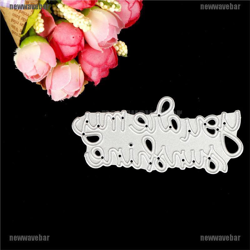 New Words You Are My Sunshine Metal Cutting Dies Stencils For