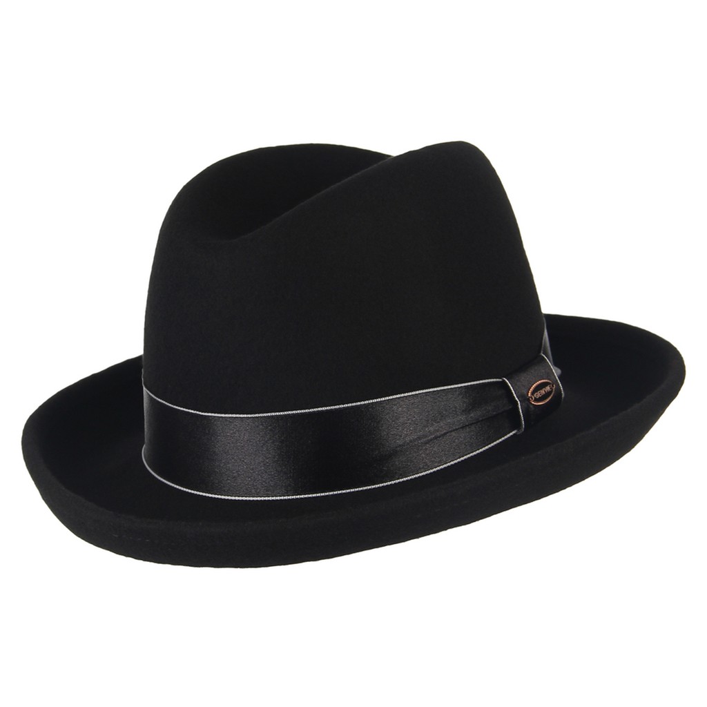 men's crushable fedora hats