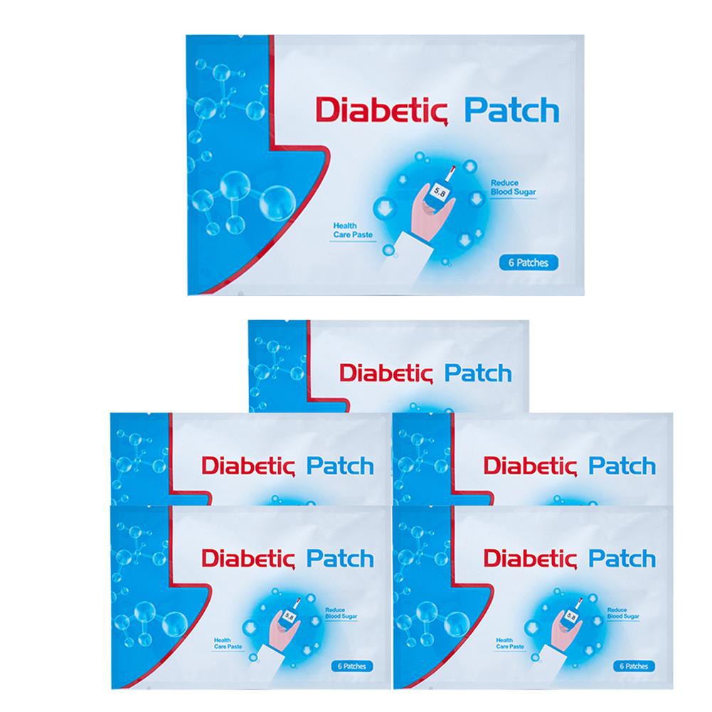New 6pcs Bag Diabetic Patch Diabetes Herbal Diabetes Cure Lower Blood Glucose Shopee Malaysia