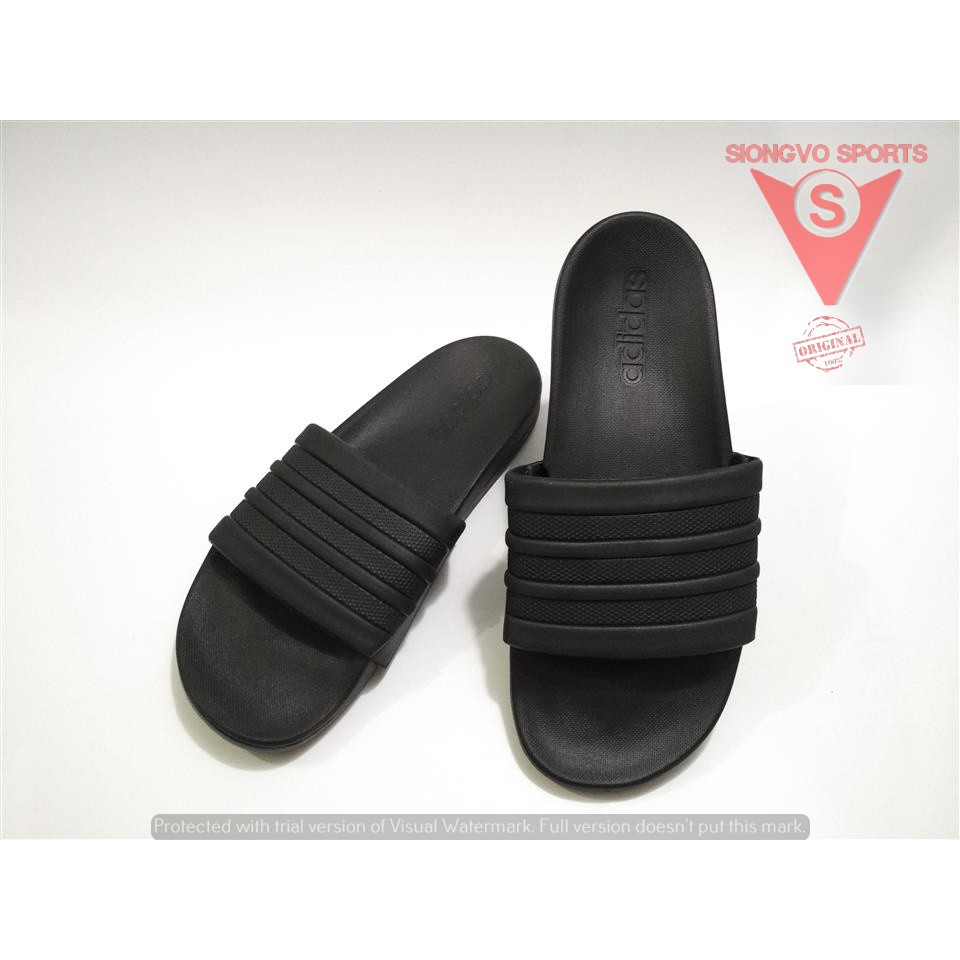 adilette cf mono black